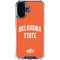 Oklahoma State University OSU Cowboys Basketball iPhone 16 Plus Clear Case
