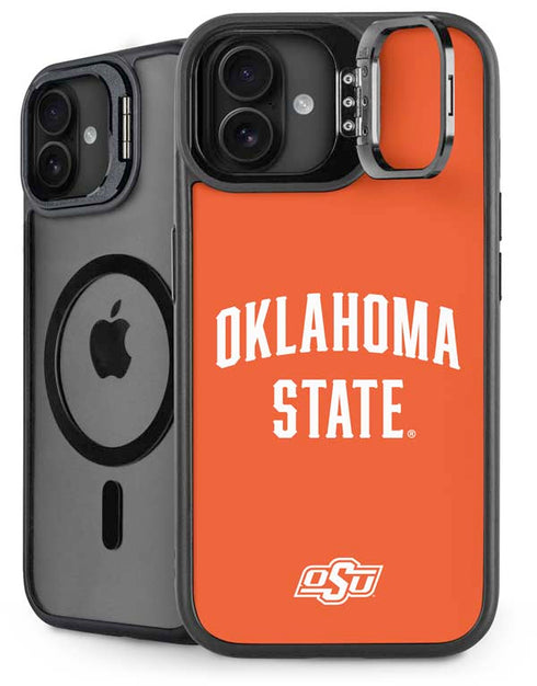 Oklahoma State University OSU Cowboys Basketball iPhone 16 Plus Kickstand Case