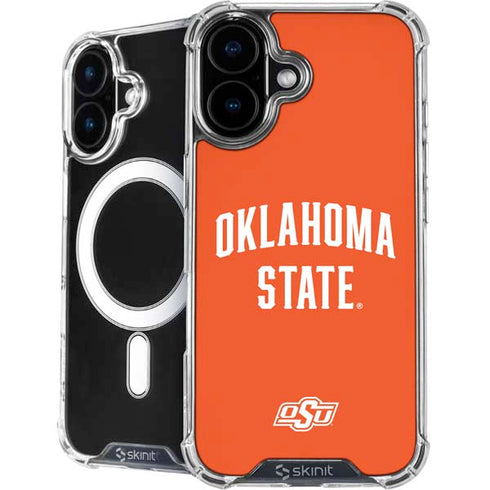 Oklahoma State University OSU Cowboys Basketball iPhone 16 Plus MagSafe Case
