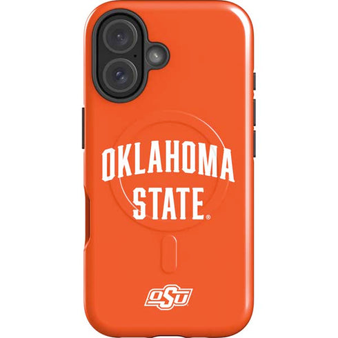 Oklahoma State University OSU Cowboys Basketball iPhone 16 Plus Magsafe Impact Case
