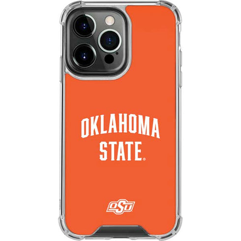 Oklahoma State University OSU Cowboys Basketball iPhone 16 Pro Clear Case