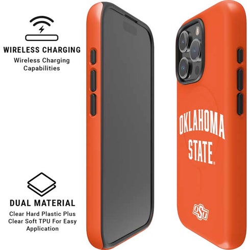 Oklahoma State University OSU Cowboys Basketball iPhone 16 Pro Max Magsafe Impact Case