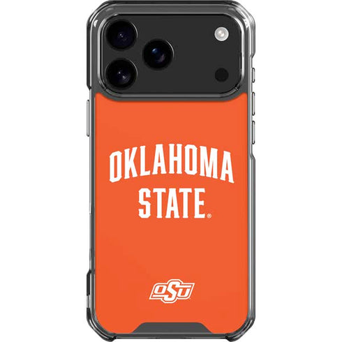 Oklahoma State University OSU Cowboys Basketball iPhone 18 Pro Max Clear Case