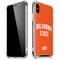 Oklahoma State University OSU Cowboys Basketball iPhone X/XS Clear Case