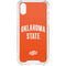 Oklahoma State University OSU Cowboys Basketball iPhone XS Clear Case