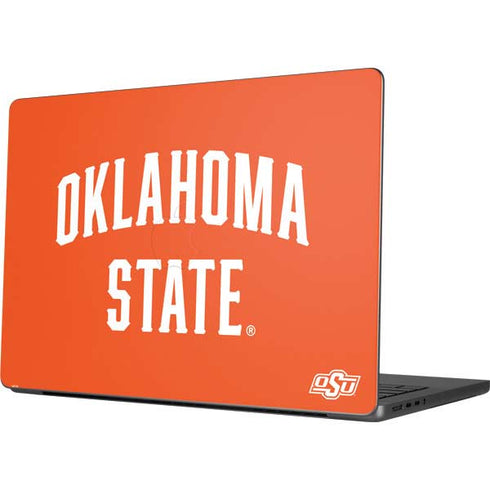 Oklahoma State University OSU Cowboys Basketball Apple MacBook Pro 14-inch Skin