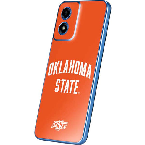 Oklahoma State University OSU Cowboys Basketball Moto G Play 4G (2024) Skin