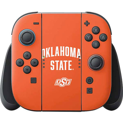 Oklahoma State University OSU Cowboys Basketball Nintendo Skins