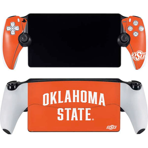 Oklahoma State University OSU Cowboys Basketball PlayStation Portal Remote Player Skin