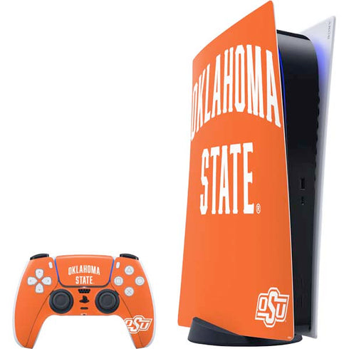 Oklahoma State University OSU Cowboys Basketball PlayStation PS5 Skins