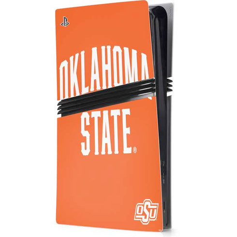 Oklahoma State University OSU Cowboys Basketball PS5 Pro Console Skin