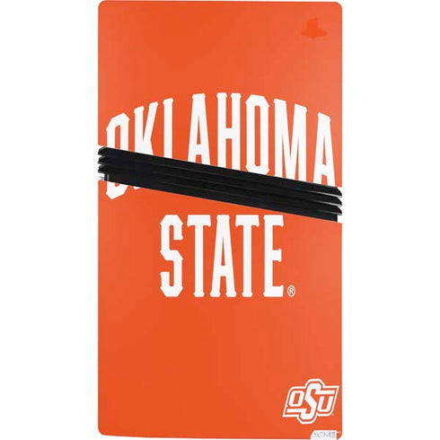 Oklahoma State University OSU Cowboys Basketball PS5 Pro Console Skin