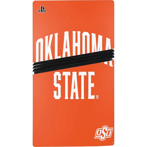 Oklahoma State University OSU Cowboys Basketball PS5 Pro Disk Bundle Skin