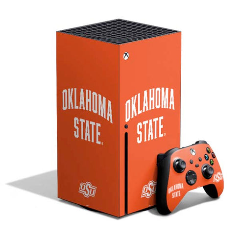 Oklahoma State University OSU Cowboys Basketball Xbox Series X Skins