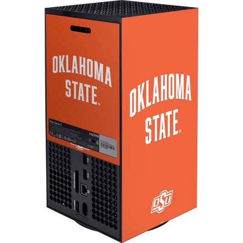 Oklahoma State University OSU Cowboys Basketball XBox Series X Digital Edition Bundle Skin