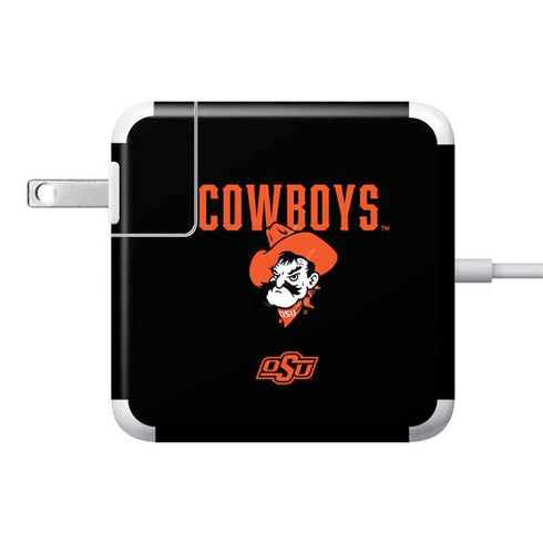 Oklahoma State University OSU Ride Em Cowboy 85W Power Adapter (15 and 17 inch MacBook Pro Charger) Skin