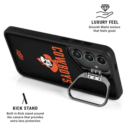 Oklahoma State University OSU Ride Em Cowboy Galaxy S25 Kickstand Case