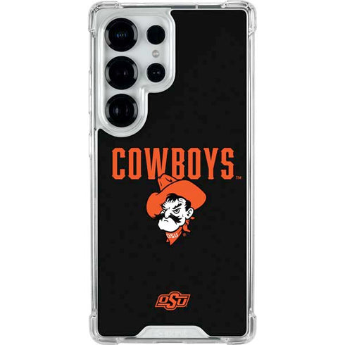 Oklahoma State University OSU Ride Em Cowboy Galaxy S25 Ultra Clear Case