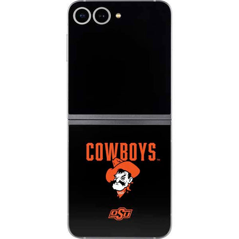 Oklahoma State University OSU Ride Em Cowboy Galaxy Z Flip6 Skin