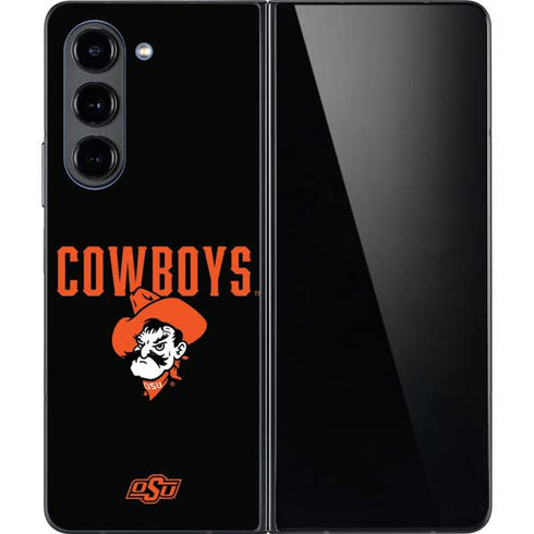 Oklahoma State University OSU Ride Em Cowboy Galaxy Z Fold5 5G Skin