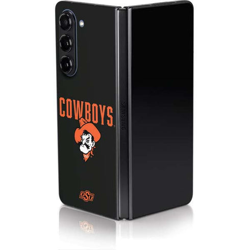 Oklahoma State University OSU Ride Em Cowboy Galaxy Z Fold5 5G Skin