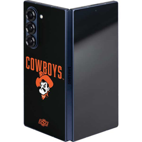 Oklahoma State University OSU Ride Em Cowboy Galaxy Z Fold6 Skin