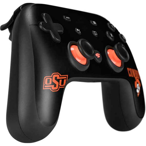 Oklahoma State University OSU Ride Em Cowboy Google Stadia Controller Skin