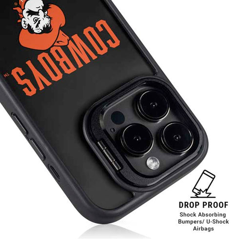 Oklahoma State University OSU Ride Em Cowboy iPhone 15 Pro Kickstand Case