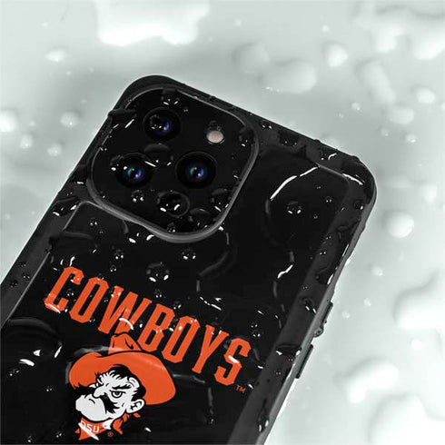 Oklahoma State University OSU Ride Em Cowboy iPhone 15 Pro Waterproof Case
