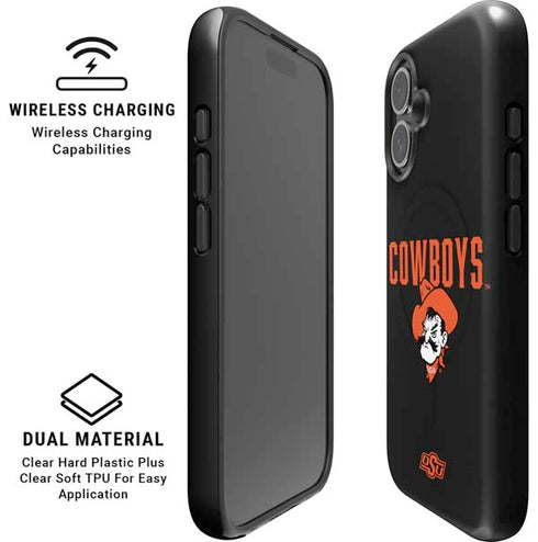 Oklahoma State University OSU Ride Em Cowboy iPhone 16 Magsafe Impact Case