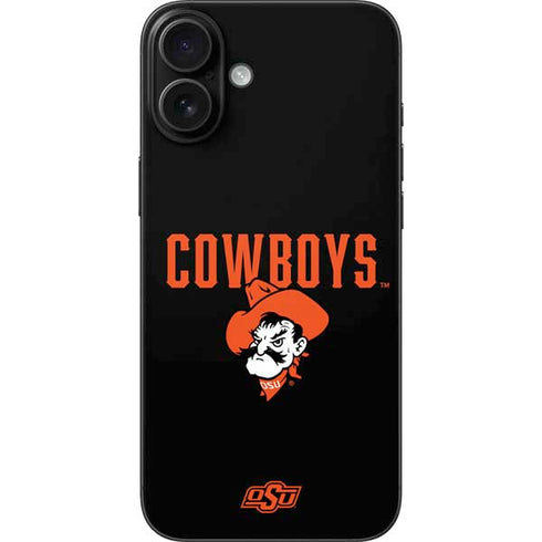 Oklahoma State University OSU Ride Em Cowboy iPhone 16 Plus Skin