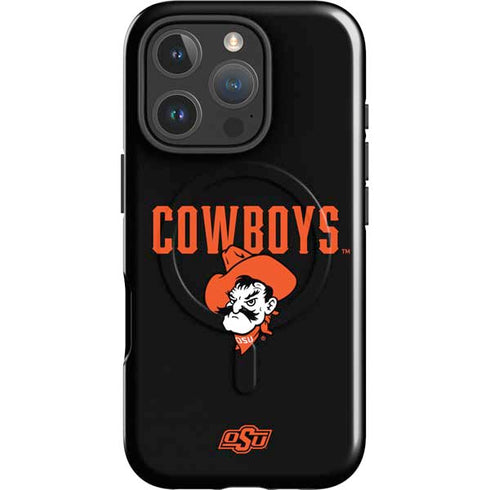 Oklahoma State University OSU Ride Em Cowboy iPhone 16 Pro Max Magsafe Impact Case