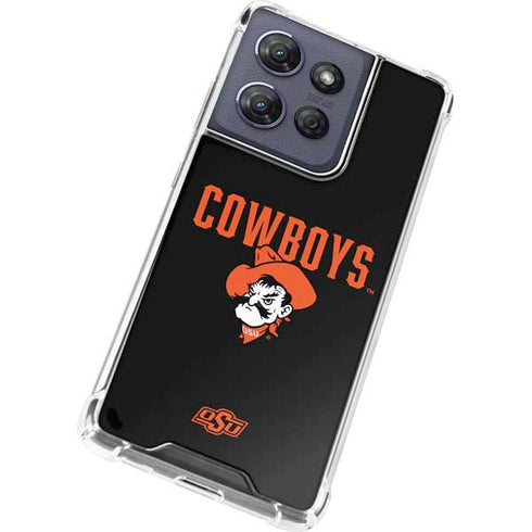 Oklahoma State University OSU Ride Em Cowboy Moto G 5G (2025) Clear Case