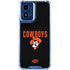 Oklahoma State University OSU Ride Em Cowboy Moto G 5G (2024) Clear Case