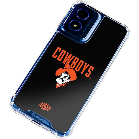 Oklahoma State University OSU Ride Em Cowboy Moto G 5G (2024) Clear Case
