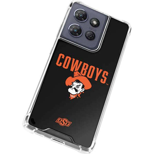Oklahoma State University OSU Ride Em Cowboy Moto G Play 5G (2025) Clear Case