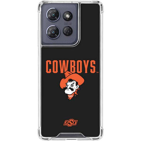 Oklahoma State University OSU Ride Em Cowboy Moto G Power 5G (2025) Clear Case
