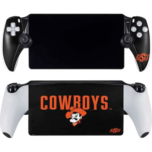 Oklahoma State University OSU Ride Em Cowboy PlayStation Portal Remote Player Skin