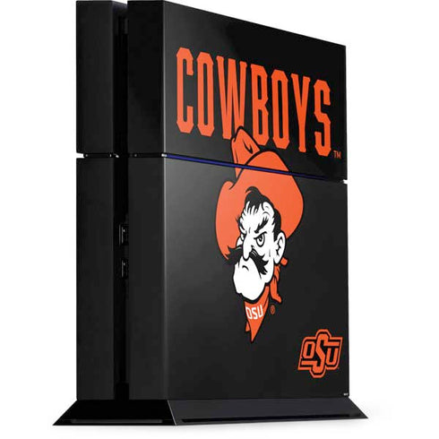 Oklahoma State University OSU Ride Em Cowboy PlayStation PS4 Skins