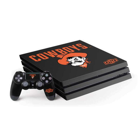 Oklahoma State University OSU Ride Em Cowboy PlayStation PS4 Skins
