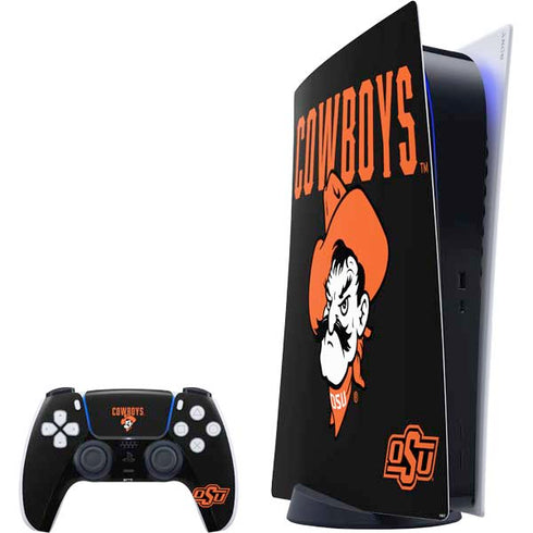 Oklahoma State University OSU Ride Em Cowboy PlayStation PS5 Skins