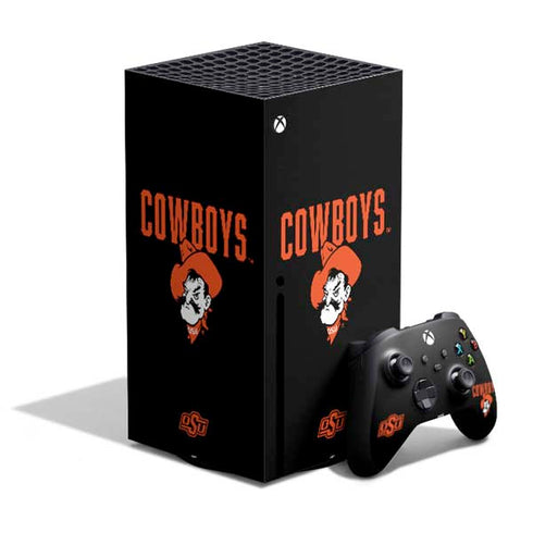 Oklahoma State University OSU Ride Em Cowboy XBox Series X Digital Edition Bundle Skin