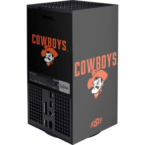 Oklahoma State University OSU Ride Em Cowboy XBox Series X Digital Edition Console Skin