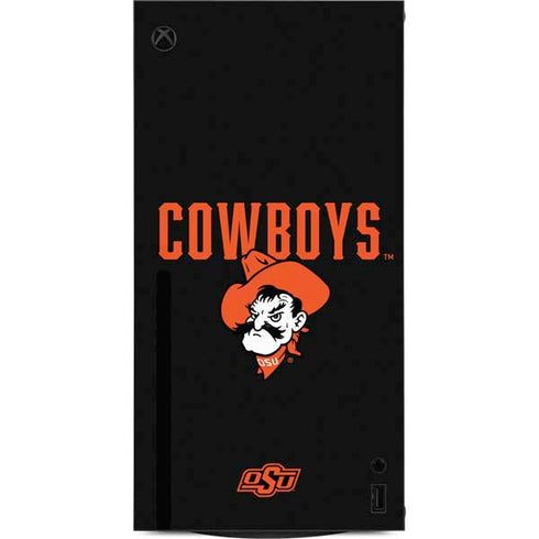 Oklahoma State University OSU Ride Em Cowboy XBox Series X Digital Edition Console Skin