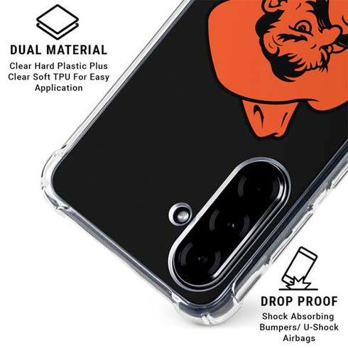 Oklahoma State University OSU Cowboys Galaxy A36 5G Clear Case