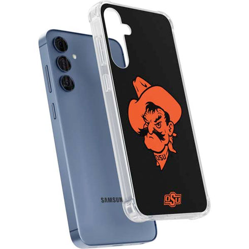 Oklahoma State University OSU Cowboys Galaxy A55 5G Clear Case