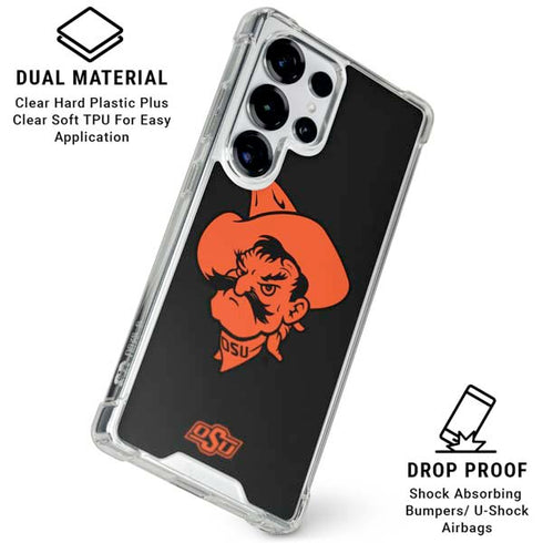 Oklahoma State University OSU Cowboys Galaxy S25 Ultra Clear Case