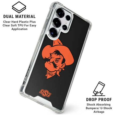 Oklahoma State University OSU Cowboys Galaxy S26 Ultra Clear Case