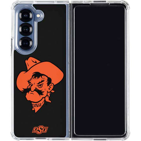Oklahoma State University OSU Cowboys Galaxy Z Fold6 Clear Case
