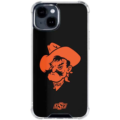 Oklahoma State University OSU Cowboys iPhone 15 Clear Case